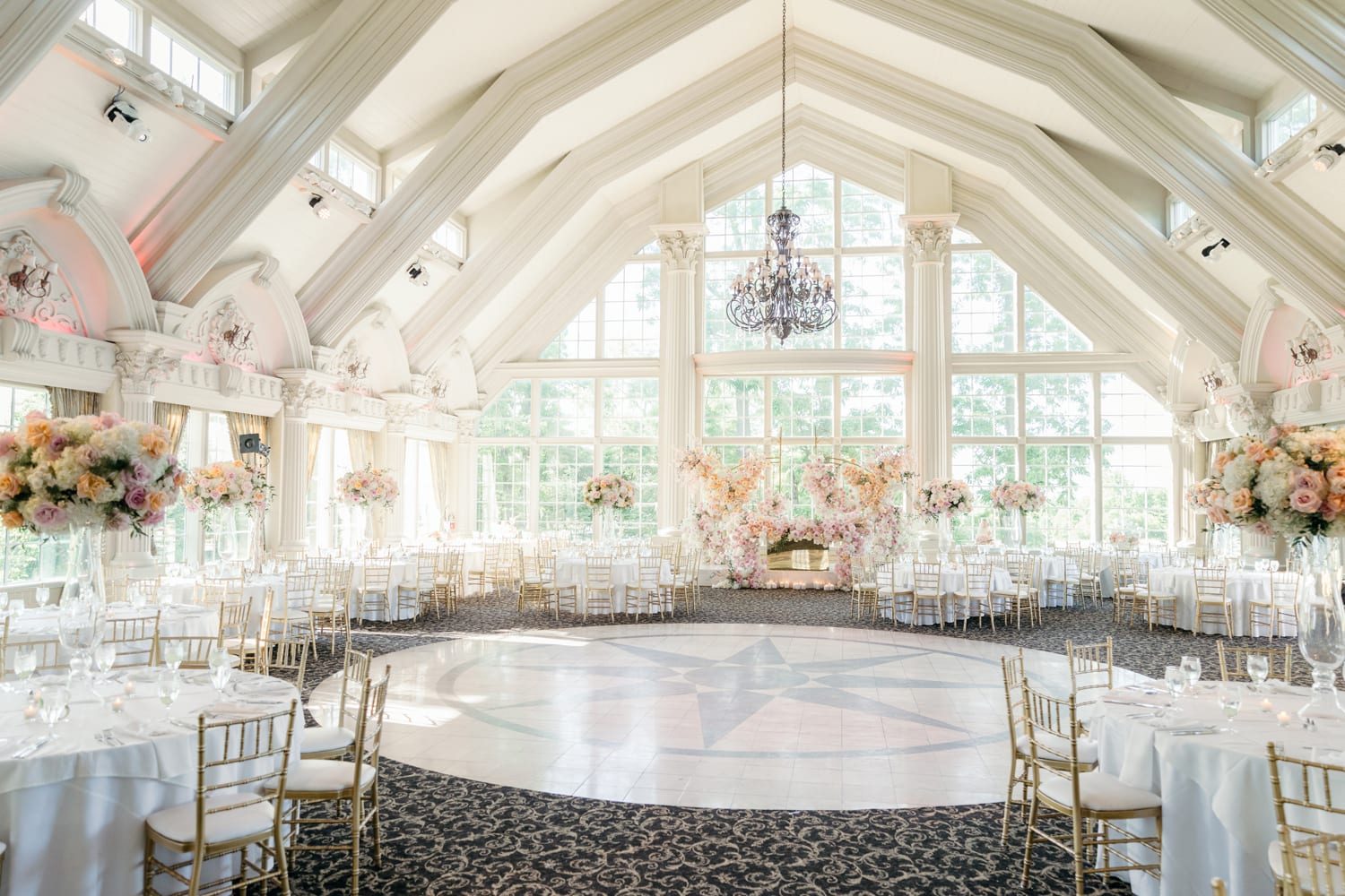 The Ashford Estate wedding reception setting